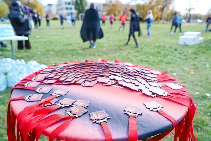 Halloweenowy bieg Radia Wrocław. Park Skowroni, 26.10.2025