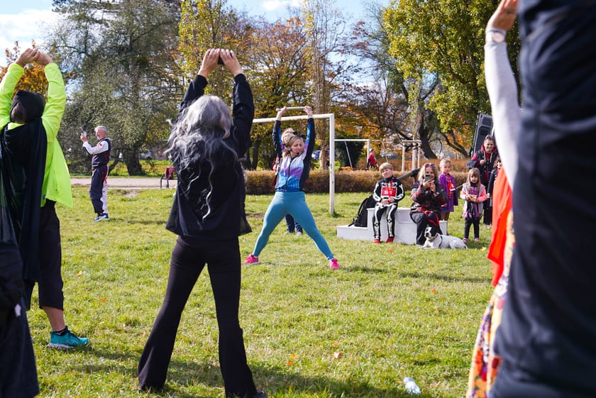 Halloweenowy bieg Radia Wrocław. Park Skowroni, 26.10.2025