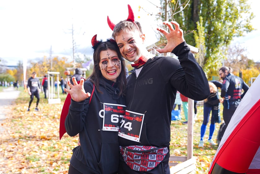 Halloweenowy bieg Radia Wrocław. Park Skowroni, 26.10.2025