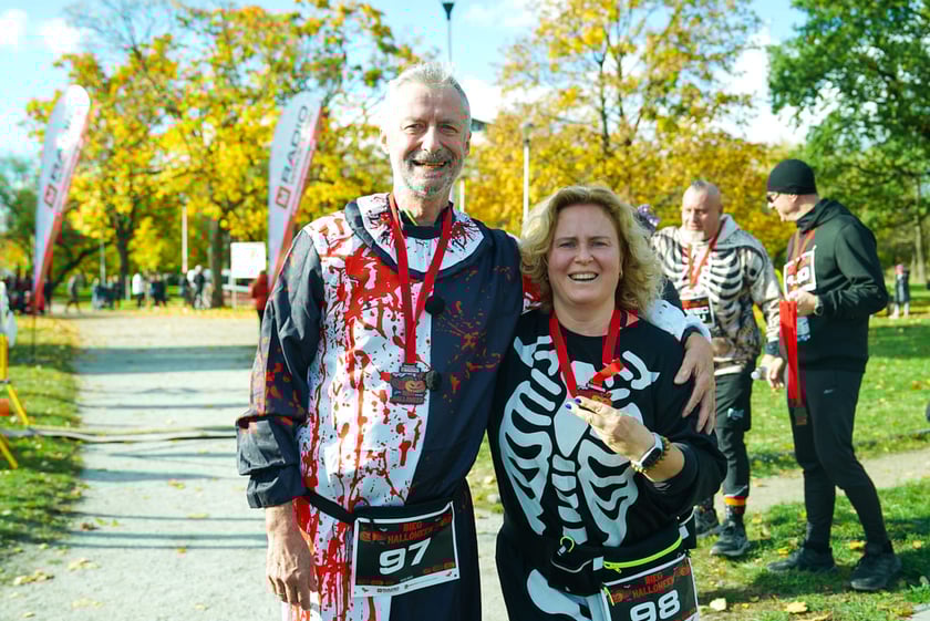 Halloweenowy bieg Radia Wrocław. Park Skowroni, 26.10.2025