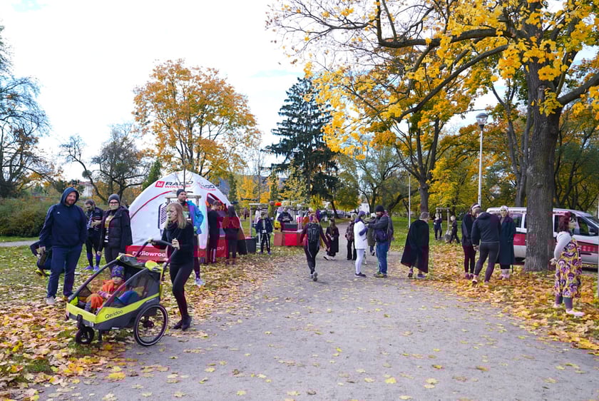 Halloweenowy bieg Radia Wrocław. Park Skowroni, 26.10.2025