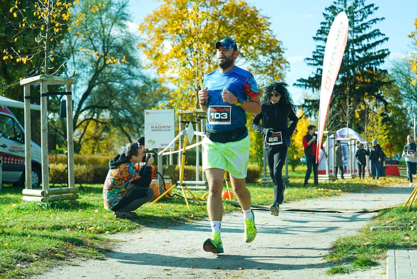 Halloweenowy bieg Radia Wrocław. Park Skowroni, 26.10.2025