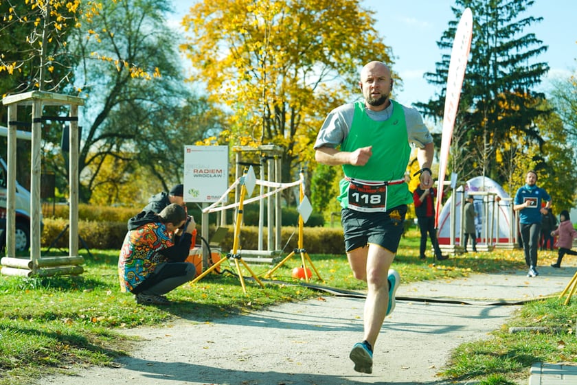 Halloweenowy bieg Radia Wrocław. Park Skowroni, 26.10.2025