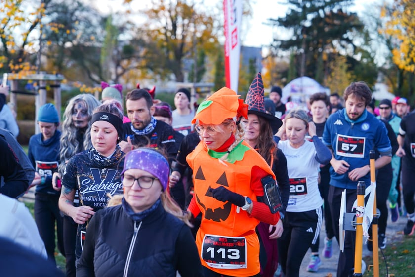 Halloweenowy bieg Radia Wrocław. Park Skowroni, 26.10.2025
