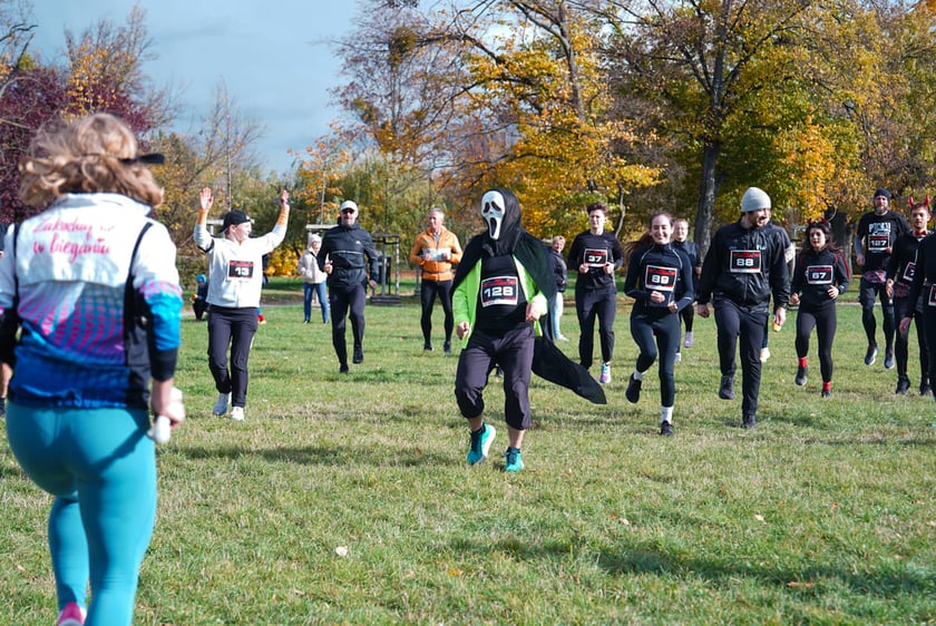 Halloweenowy bieg Radia Wrocław. Park Skowroni, 26.10.2025