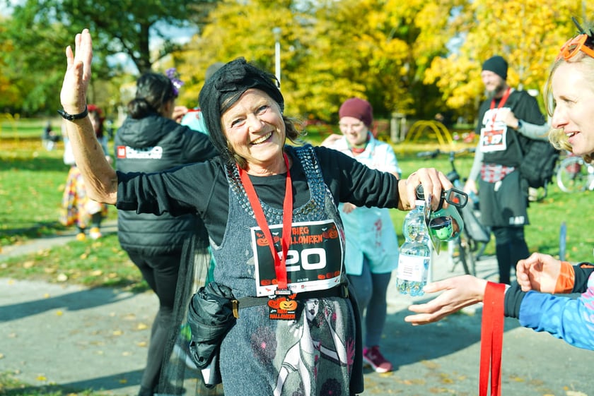 Halloweenowy bieg Radia Wrocław. Park Skowroni, 26.10.2025