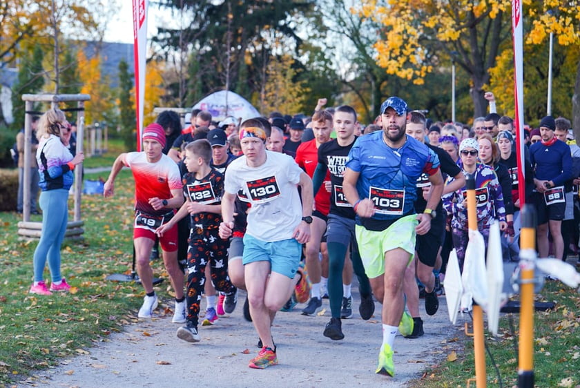 Halloweenowy bieg Radia Wrocław. Park Skowroni, 26.10.2025