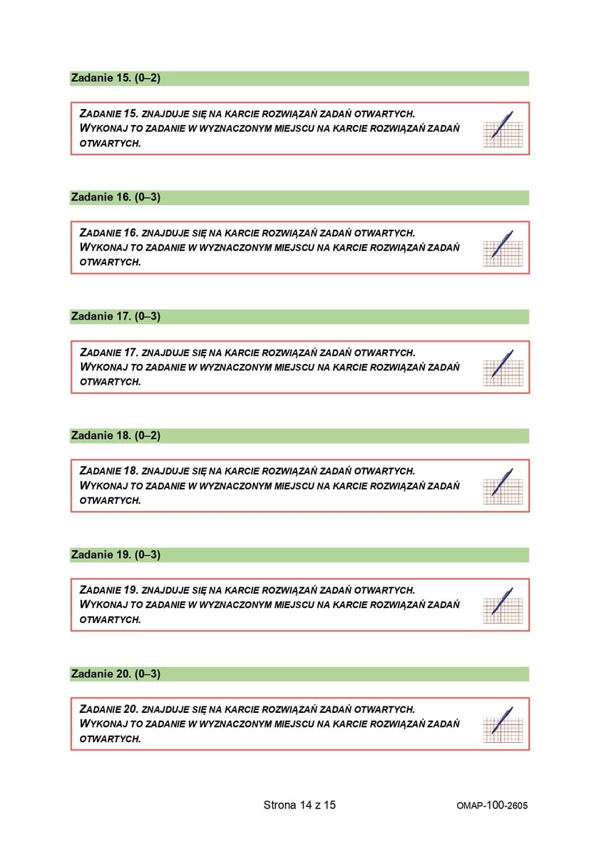 Egzamin ósmoklasisty 2026 z CKE: arkusz z matematyki