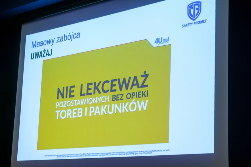 Szkolenie w ramach programu Bezpieczny Wrocław w ZS nr 1 we Wrocławiu