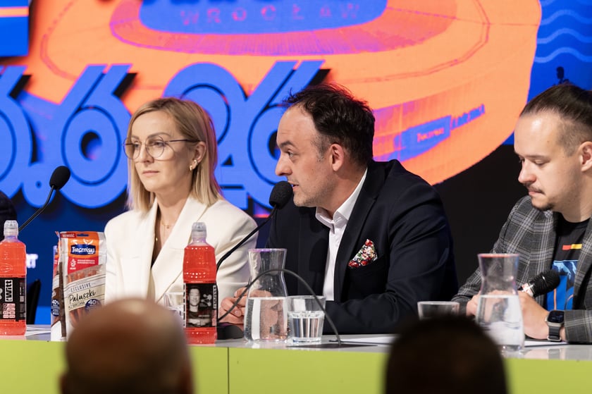 Konferencja prasowa przed 12. Tarczyński Nocny Wrocław Półmaraton, 2 czerwca 2026 r.