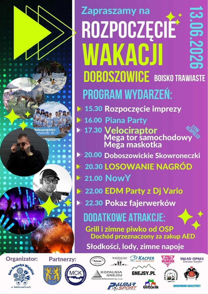 Program wydarzenia