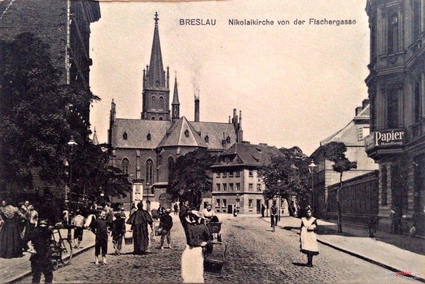 Kościół pw. św. Mikołaja we Wrocławiu, lata 1900-1925