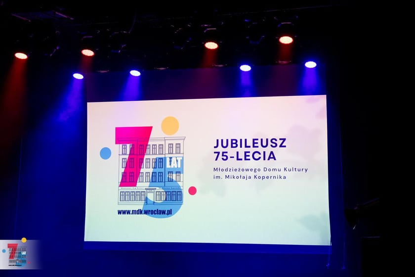 Koncert Jubileuszowy 75-lecia Młodzieżowego Domu Kultury im. Mikołaja Kopernika