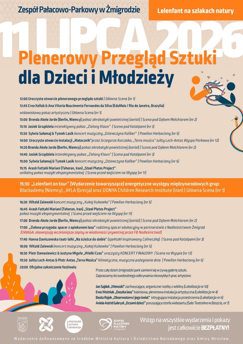 Program wydarzenia