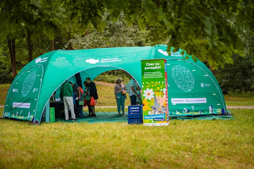 Piknik "Wakacje z Wroclaw.pl" pod wzgórzem Gajowym
