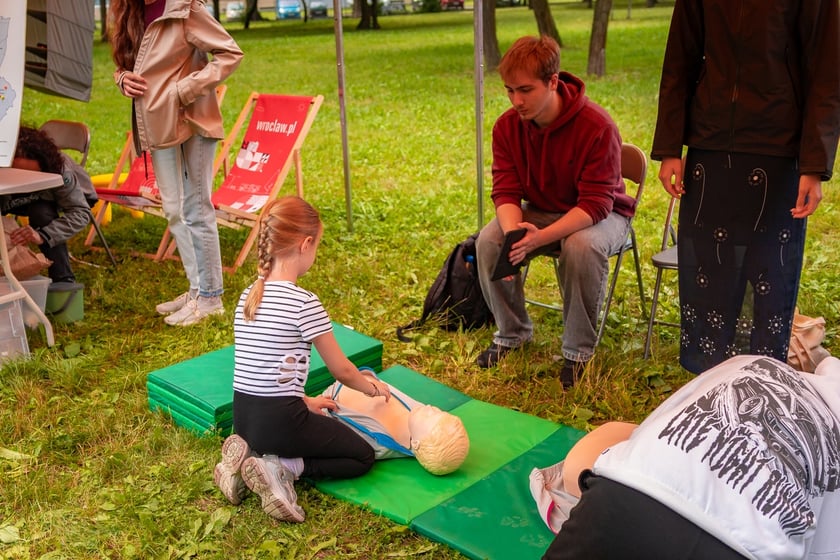 Piknik "Wakacje z Wroclaw.pl" pod wzgórzem Gajowym