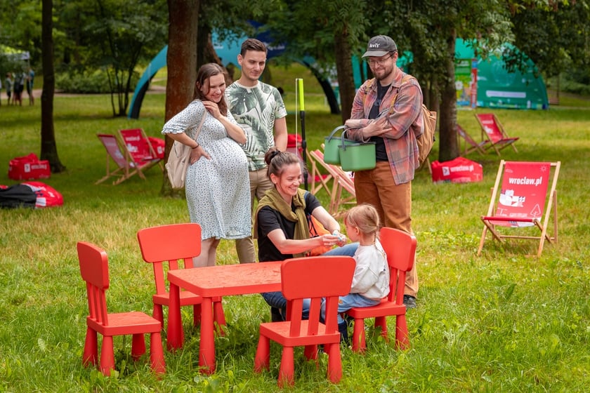 Piknik "Wakacje z Wroclaw.pl" pod wzgórzem Gajowym