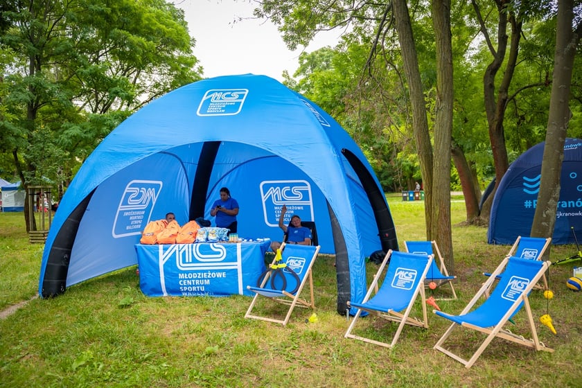 Piknik "Wakacje z Wroclaw.pl" pod wzgórzem Gajowym