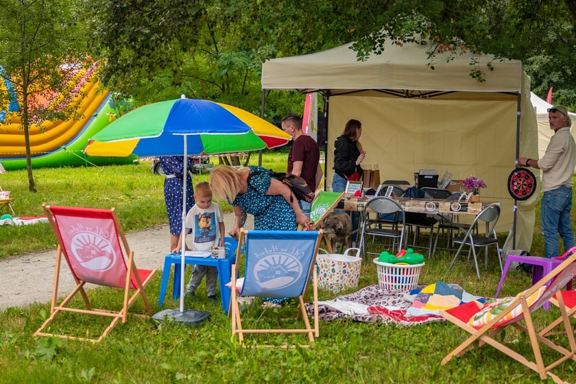Piknik "Wakacje z Wroclaw.pl" pod wzgórzem Gajowym