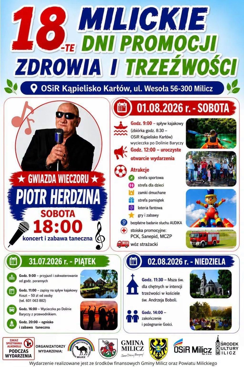 Program wydarzenia