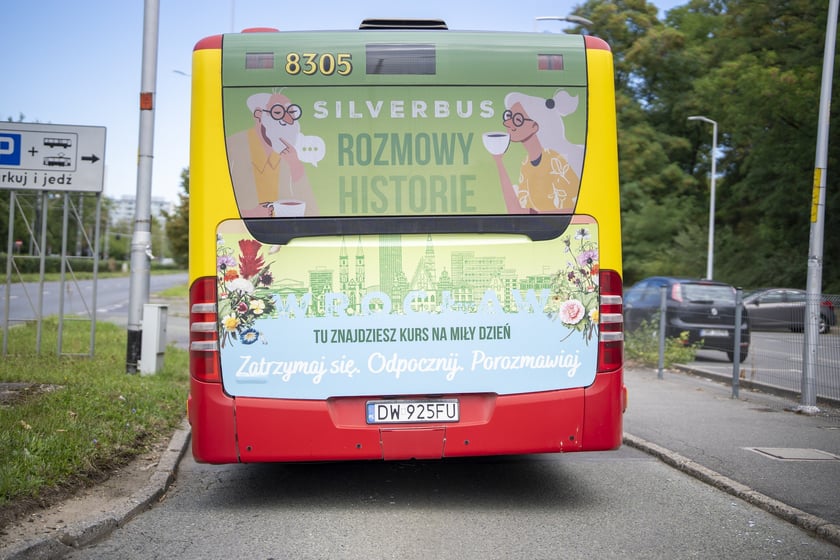 SILVERBUS - pierwszy przystanek 2 edycji, Park &Ride „Wzgórze Andersa” niedaleko Uniwersytetu Ekonomicznego