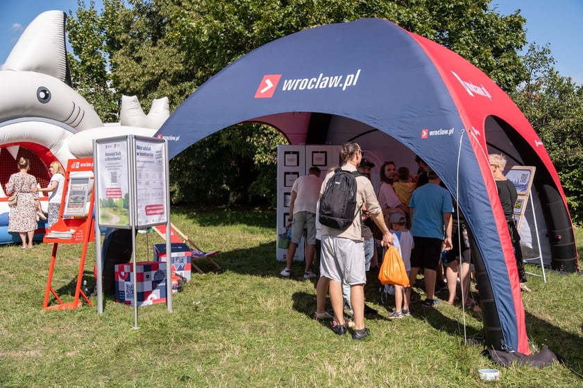Piknik "Wakacje z Wroclaw.pl" na Polanie Karłowickiej