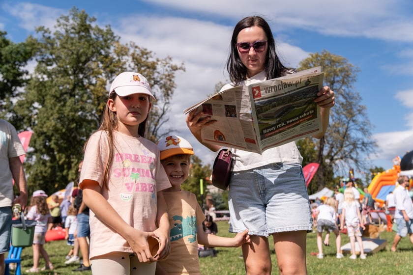 Piknik "Wakacje z Wroclaw.pl" na Polanie Karłowickiej