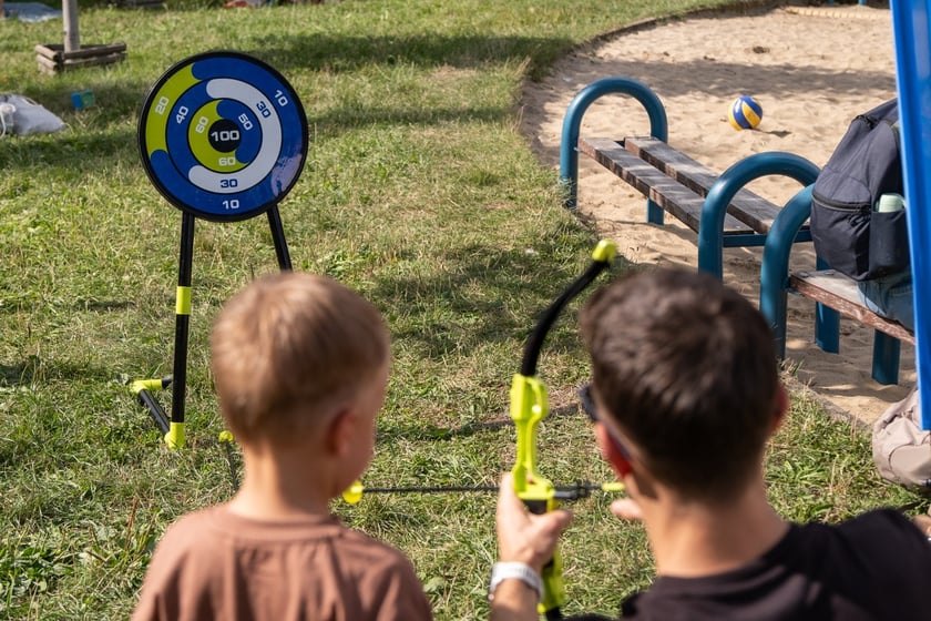 Piknik "Wakacje z Wroclaw.pl" na Polanie Karłowickiej