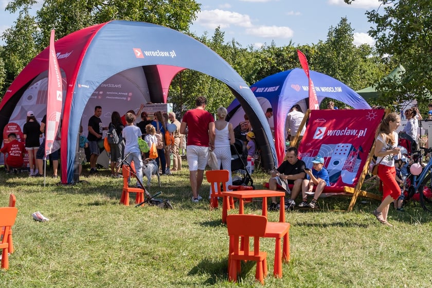 Piknik "Wakacje z Wroclaw.pl" na Polanie Karłowickiej
