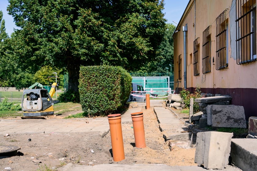 Budowa systemu nawodnienia na Stadionie Sportowym Oławka na Niskich Łąkach, wrzesień 2026