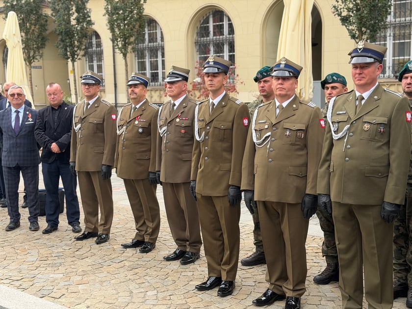 Uroczystości jubileuszowe 4. Regionalnej Bazy Logistycznej we Wrocławiu.