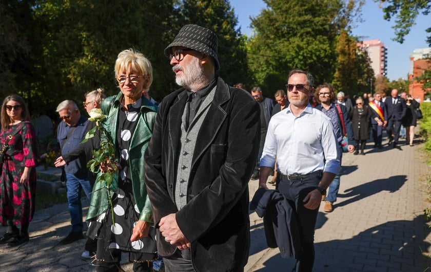 Pogrzeb Stanisława Szelca na Cmentarzu Grabiszyńskim we Wrocławiu