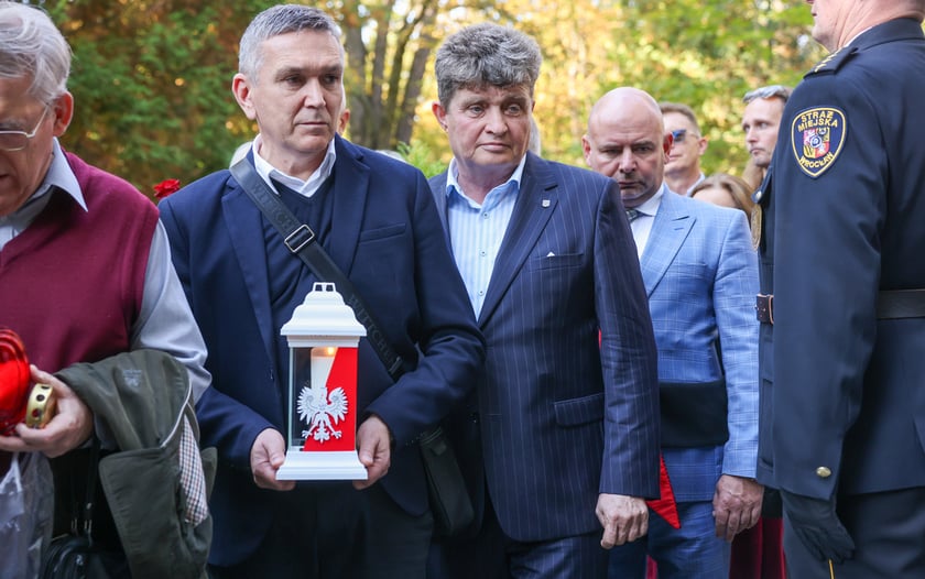 Pogrzeb Stanisława Szelca na Cmentarzu Grabiszyńskim we Wrocławiu