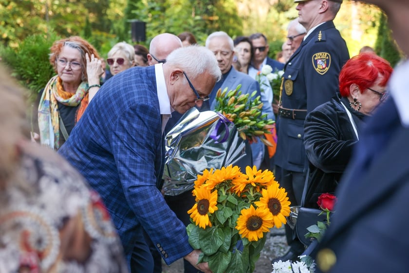 Pogrzeb Stanisława Szelca na Cmentarzu Grabiszyńskim we Wrocławiu