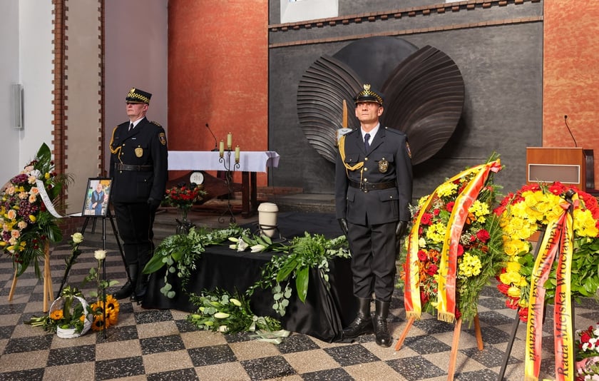 Pogrzeb Stanisława Szelca na Cmentarzu Grabiszyńskim we Wrocławiu