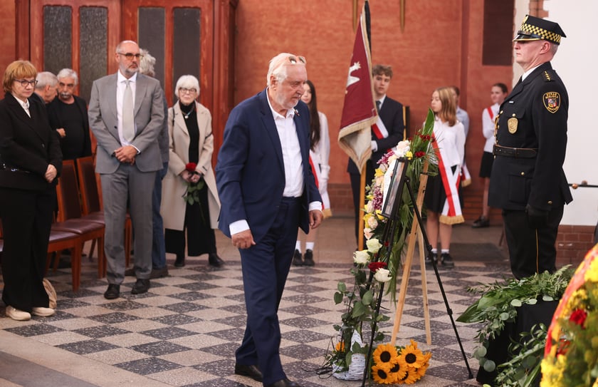 Pogrzeb Stanisława Szelca na Cmentarzu Grabiszyńskim we Wrocławiu
