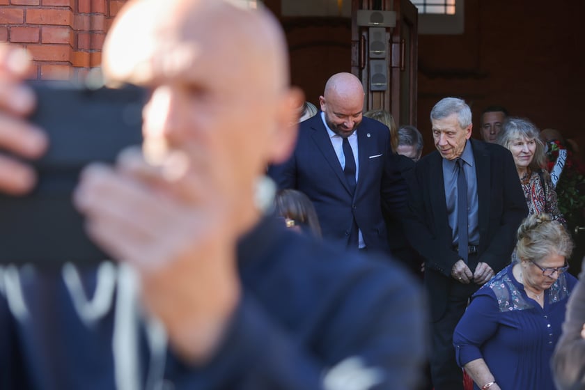 Pogrzeb Stanisława Szelca na Cmentarzu Grabiszyńskim we Wrocławiu