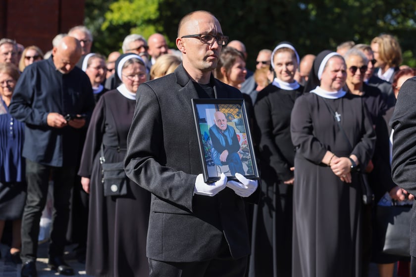 Pogrzeb Stanisława Szelca na Cmentarzu Grabiszyńskim we Wrocławiu