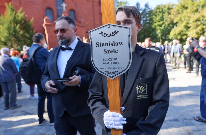 Pogrzeb Stanisława Szelca na Cmentarzu Grabiszyńskim we Wrocławiu