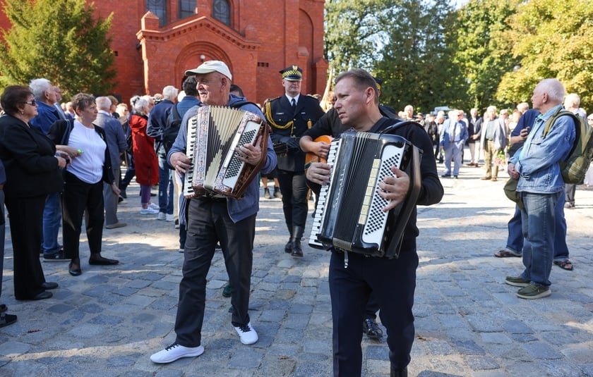 Pogrzeb Stanisława Szelca na Cmentarzu Grabiszyńskim we Wrocławiu