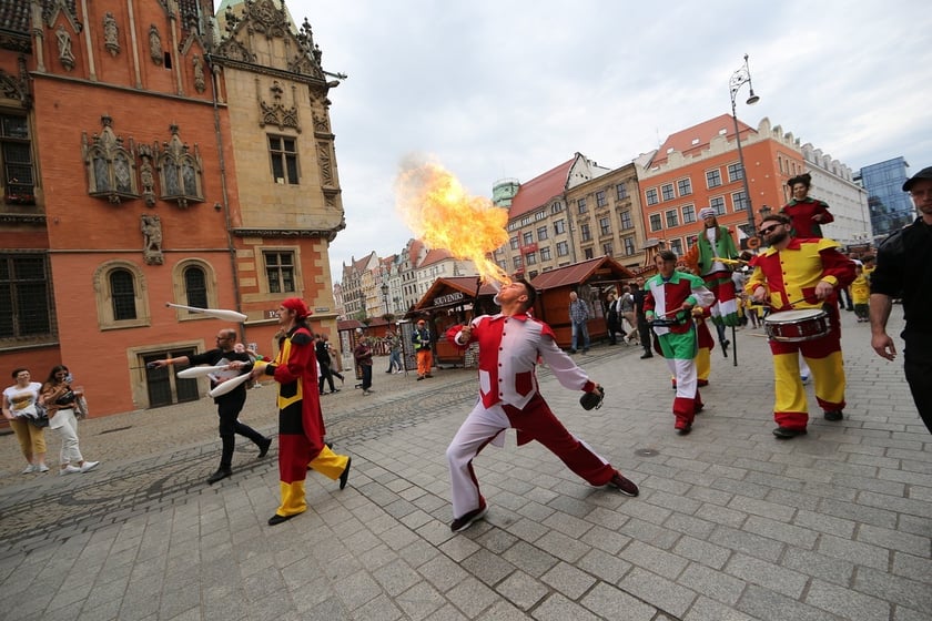 Europa na widelcu 2022 Wrocław, parada kucharzy
