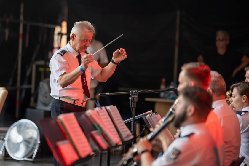 Koncert ?Hej szable w dłoń!? poświęcony Andrzejowi Waligórskiemu na Rynku we Wrocławiu, 26.06.2022 r.