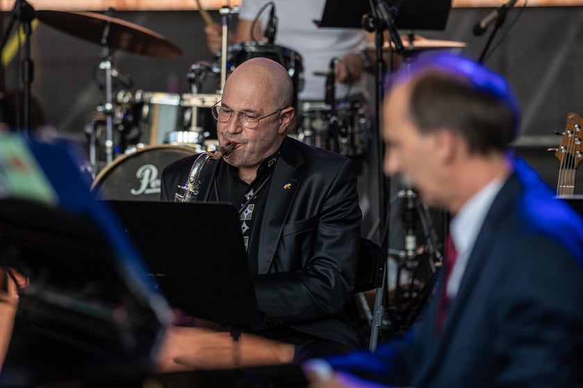 Koncert ?Hej szable w dłoń!? poświęcony Andrzejowi Waligórskiemu na Rynku we Wrocławiu, 26.06.2022 r.