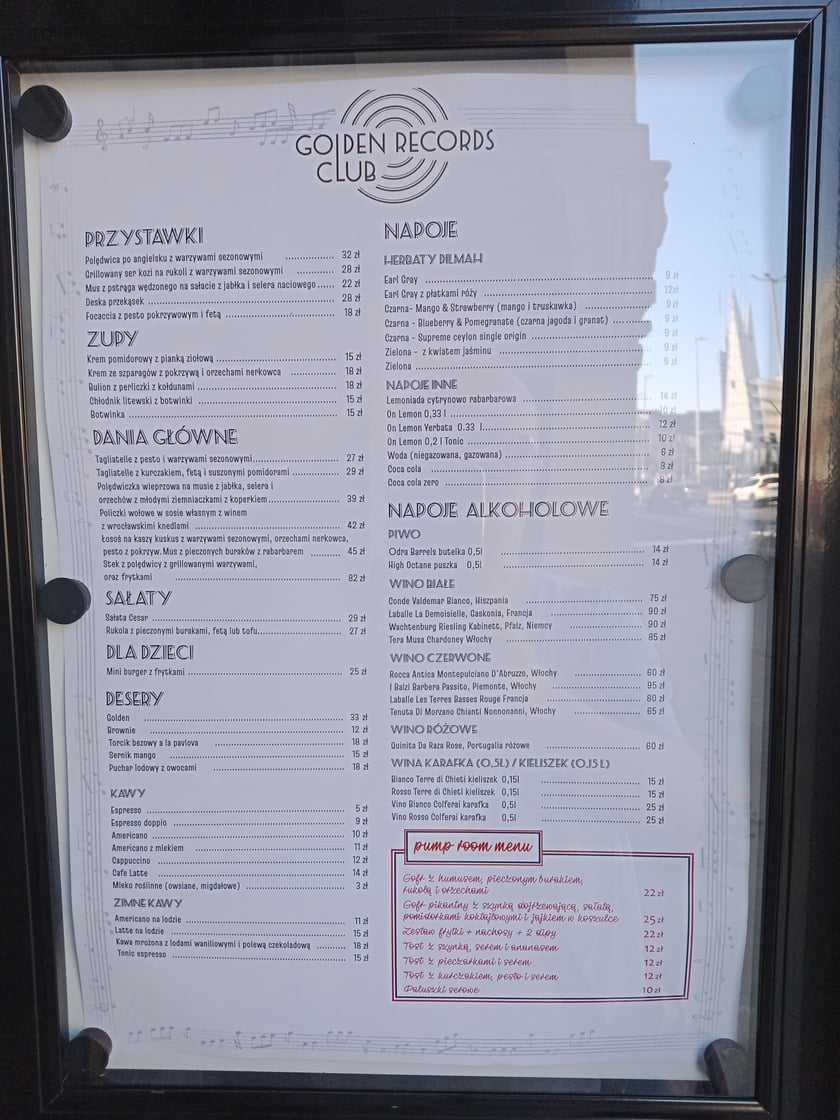 Restauracja Golden Records Club we Wrocławiu