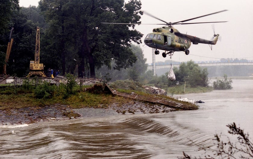 Jaz Szczytnicki, Wrocław, powódź 1997