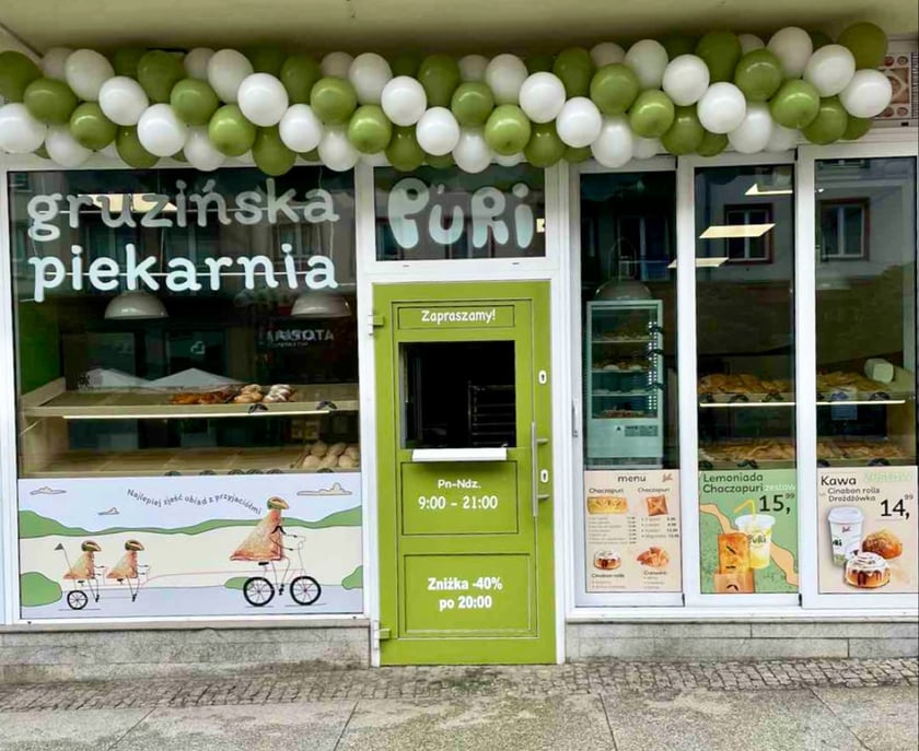 PURI to sieć gruzińskich piekarni we Wrocławiu.