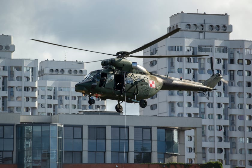 Ćwiczenia straży pożarnej we Wrocławiu ODRA 2022