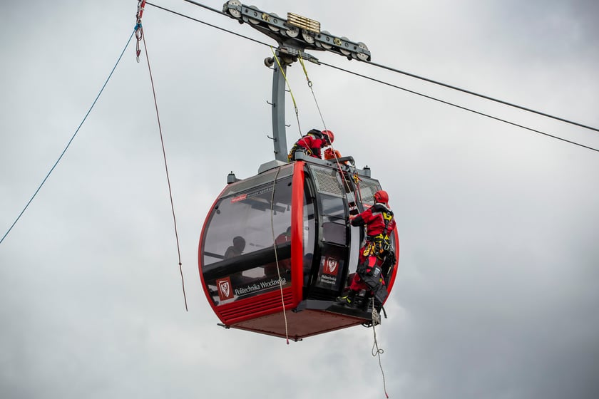 Ćwiczenia straży pożarnej we Wrocławiu ODRA 2022