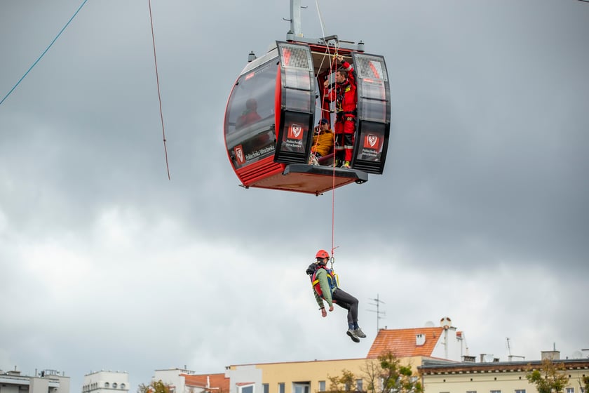 Ćwiczenia straży pożarnej we Wrocławiu ODRA 2022