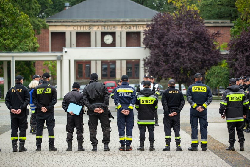 Ćwiczenia straży pożarnej we Wrocławiu ODRA 2022